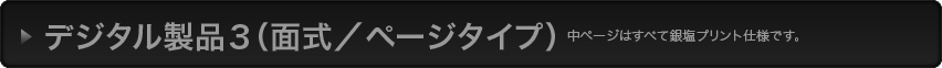 デジタル製品3（面式／ページタイプ）